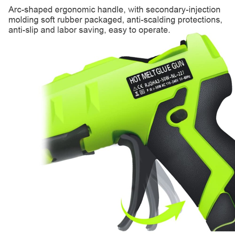 Hot Melt Glue Gun Cordless - HAKSINKY DIY Беспроводной электрический термоклеевой пистолет