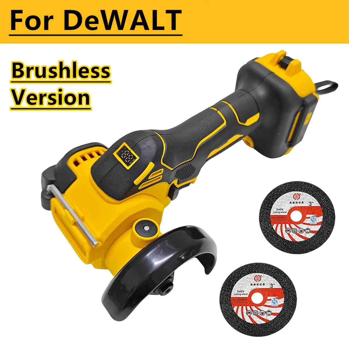 Бесщеточная угловая шлифовальн – обзор и цена Brushless Angle Grinder Battery Powered