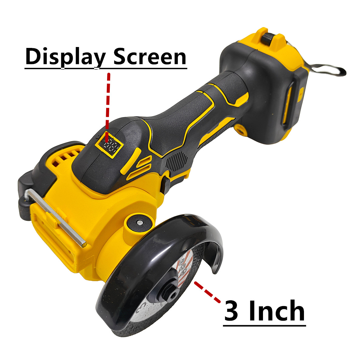 Бесщеточная угловая шлифовальн – обзор и цена Brushless Angle Grinder Battery Powered