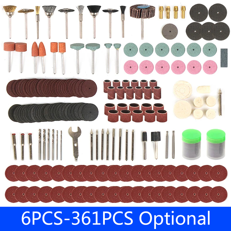 6 шт.-361 шт. аксессуары для г – обзор и цена Cordless Rotary Tool Kit Accessories