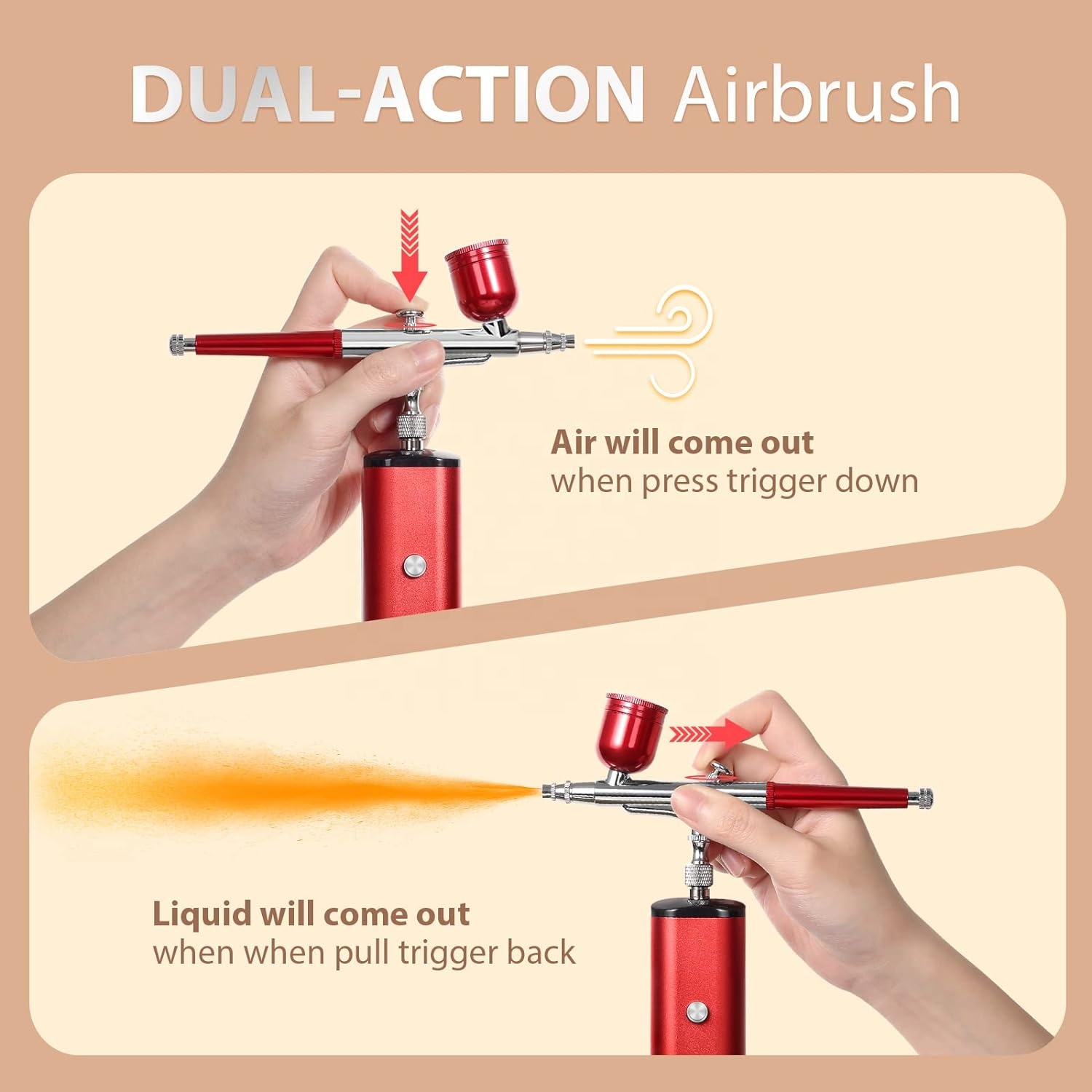 Набор для аэрографии с компрес – обзор и цена Airbrush Kit With Mini Compressor