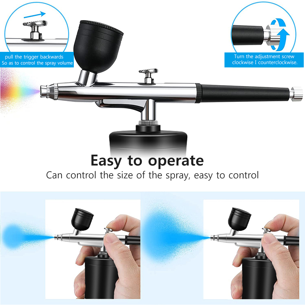 Компактный набор для аэрографи – обзор и цена Airbrush Kit With Mini Compressor